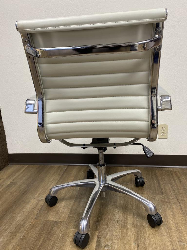 OFS chrome based chairs Eames Styled