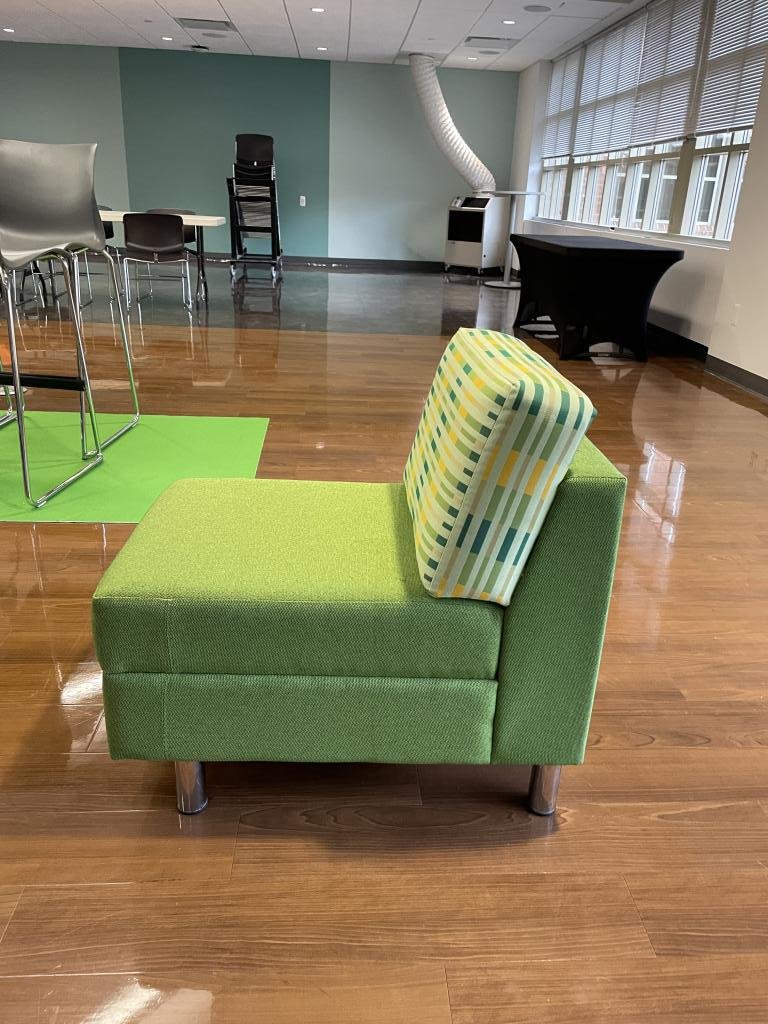 Global Green modular lounge sofa chairs.