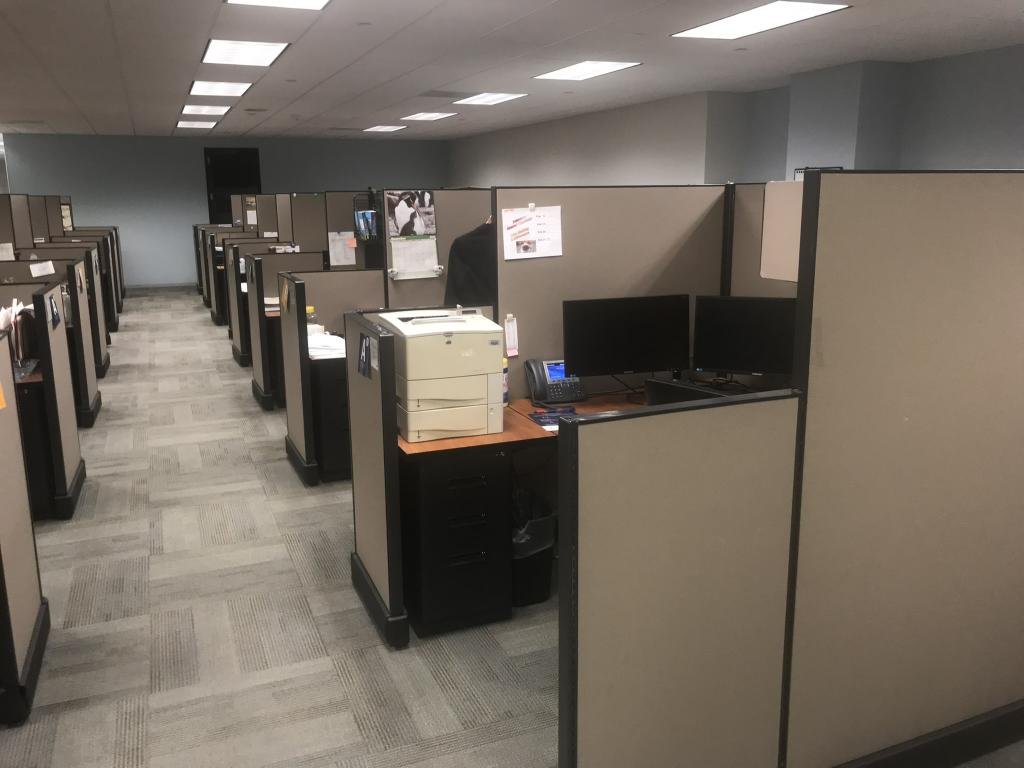 Refurbished Herman Miller A02 6x6x67"/53"