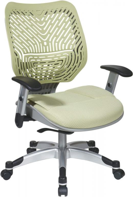 Office Star SpaceFlex Gray & Blue Task Chair