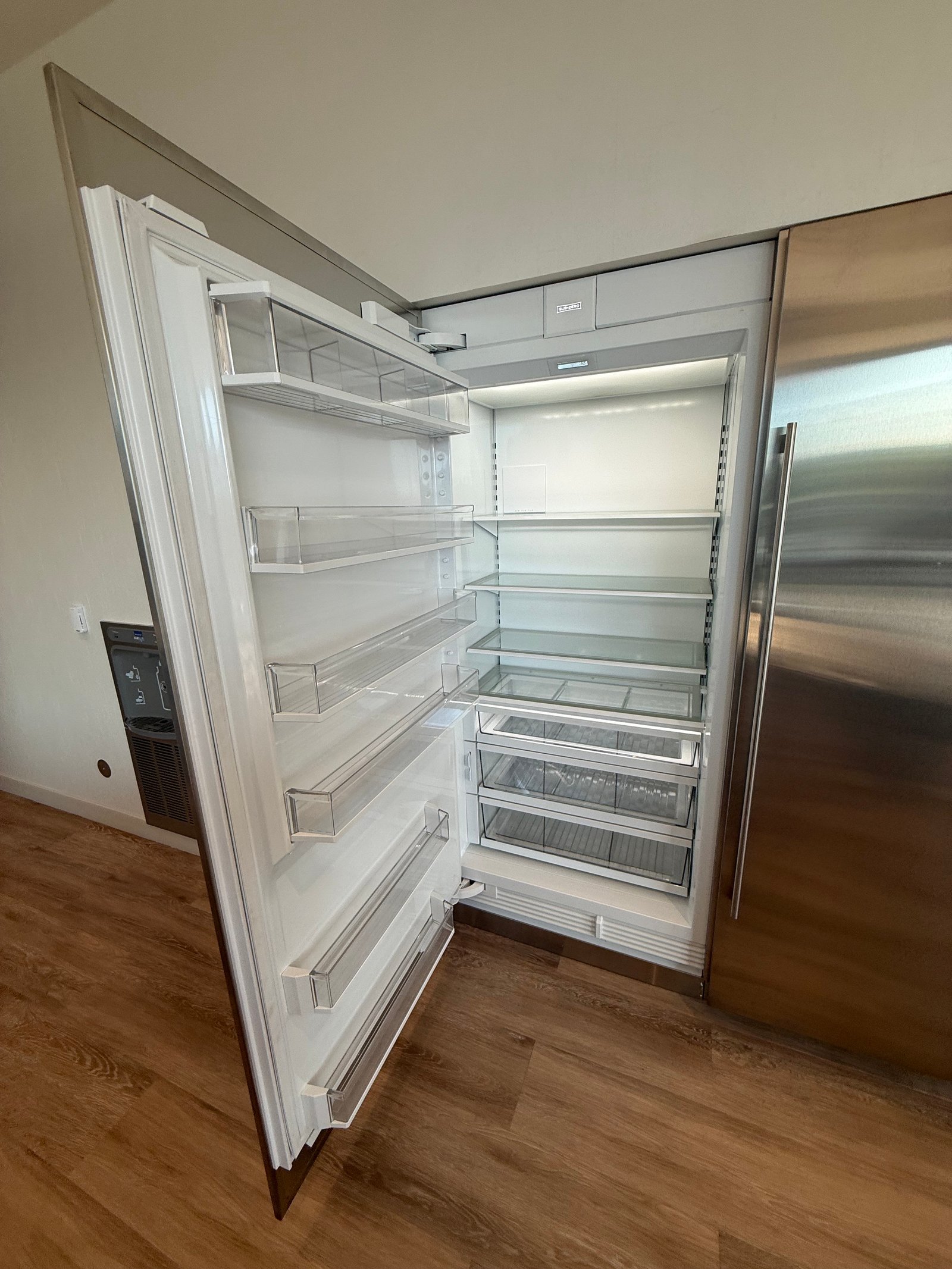 Sub Zero Commercial Refrigerator 35.75"Wx83.5"H Touch Screen & Wifi